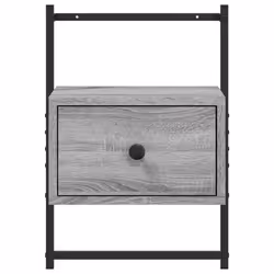 VidaXL 833449 nightstand/bedside table Oak - Additional view 5