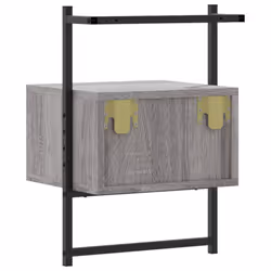 VidaXL 833449 nightstand/bedside table Oak - Additional view 7