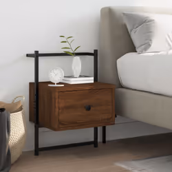 VidaXL 833451 nightstand/bedside table Oak
