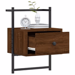 VidaXL 833451 nightstand/bedside table Oak