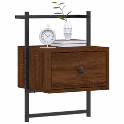 VidaXL 833451 nightstand/bedside table Oak - Additional view 4