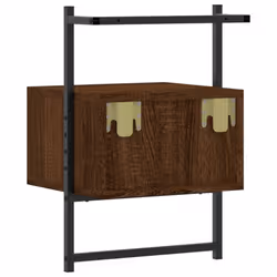 VidaXL 833451 nightstand/bedside table Oak - Additional view 7