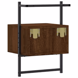 VidaXL 833452 nightstand/bedside table Oak - Additional view 8