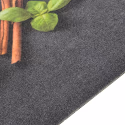 vidaXL Kitchen Rug Anti Fatigue Mat Runner Rug Washable Floor Carpet Velvet - dark grey, 60 x 300 cm - Additional view 2