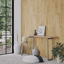 vidaXL Wall Panels Wood Look PVC 2.06 mÂ² 3D Wall Paper Cladding Wall Covering - oak wood - Additional view 4