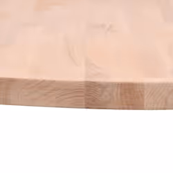 vidaXL Table Top Wooden Replacement Desk Top Dining Table Top Solid Wood Beech - light brown, 70 x 1.5 cm - Additional view 2