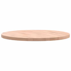 vidaXL Table Top Wooden Replacement Desk Top Dining Table Top Solid Wood Beech - light brown, 60 x 2.5 cm - Additional view 5