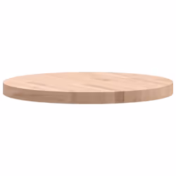 vidaXL Table Top Wooden Replacement Desk Top Dining Table Top Solid Wood Beech - light brown, 60 x 4 cm - Additional view 4