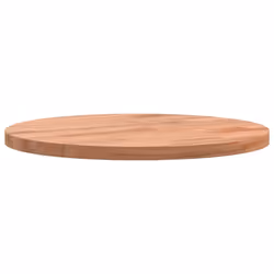 vidaXL Table Top Wooden Replacement Desk Top Dining Table Top Solid Wood Beech - brown, 30 x 1.5 cm - Additional view 4