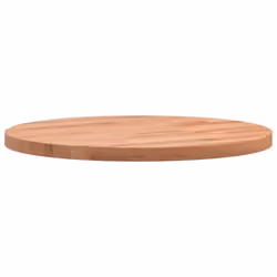 vidaXL Table Top Wooden Replacement Desk Top Dining Table Top Solid Wood Beech - brown, 30 x 1.5 cm - Additional view 5