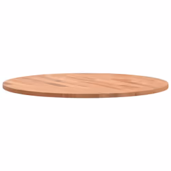 vidaXL Table Top Wooden Replacement Desk Top Dining Table Top Solid Wood Beech - brown, 60 x 1.5 cm - Additional view 5