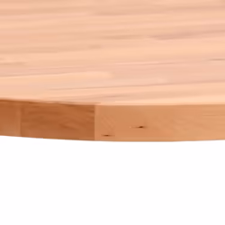 vidaXL Table Top Wooden Replacement Desk Top Dining Table Top Solid Wood Beech - brown, 70 x 1.5 cm - Additional view 2