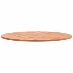vidaXL Table Top Wooden Replacement Desk Top Dining Table Top Solid Wood Beech - brown, 70 x 1.5 cm - Additional view 4