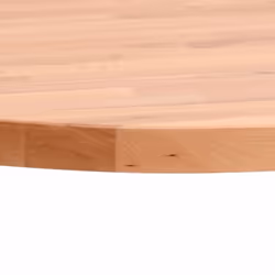 vidaXL Table Top Wooden Replacement Desk Top Dining Table Top Solid Wood Beech - brown, 80 x 1.5 cm - Additional view 2