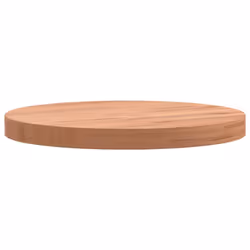 vidaXL Table Top Wooden Replacement Desk Top Dining Table Top Solid Wood Beech - brown, 30 x 2.5 cm - Additional view 4
