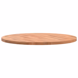 vidaXL Table Top Wooden Replacement Desk Top Dining Table Top Solid Wood Beech - brown, 70 x 2.5 cm - Additional view 4