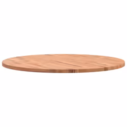 vidaXL Table Top Wooden Replacement Desk Top Dining Table Top Solid Wood Beech - brown, 90 x 2.5 cm - Additional view 4
