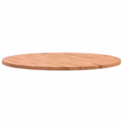 vidaXL Table Top Wooden Replacement Desk Top Dining Table Top Solid Wood Beech - brown, 90 x 2.5 cm - Additional view 5