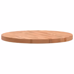vidaXL Table Top Wooden Replacement Desk Top Dining Table Top Solid Wood Beech - brown, 70 x 4 cm - Additional view 5