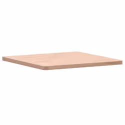 vidaXL Table Top Wooden Replacement Desk Top Dining Table Top Solid Wood Beech - light brown, 60 x 60 x 2.5 cm - Additional view 2
