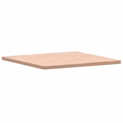 vidaXL Table Top Wooden Replacement Desk Top Dining Table Top Solid Wood Beech - light brown, 70 x 70 x 2.5 cm - Additional view 2