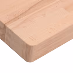 vidaXL Table Top Wooden Replacement Desk Top Dining Table Top Solid Wood Beech - light brown, 40 x 40 x 4 cm - Additional view 5