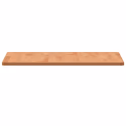 vidaXL Table Top Wooden Replacement Desk Top Dining Table Top Solid Wood Beech - brown, 60 x 60 x 1.5 cm - Additional view 4