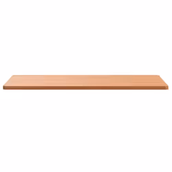 vidaXL Table Top Wooden Replacement Desk Top Dining Table Top Solid Wood Beech - brown, 70 x 70 x 1.5 cm - Additional view 2