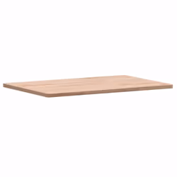 vidaXL Bathroom Countertop Vanity Top Wash Basin Worktop Solid Wood Beech - natural, 60 x 40 x 1.5 cm - Additional view 2