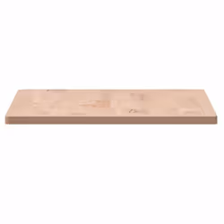vidaXL Bathroom Countertop Vanity Top Wash Basin Worktop Solid Wood Beech - natural, 60 x 40 x 1.5 cm - Additional view 4