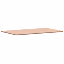 vidaXL Bathroom Countertop Vanity Top Wash Basin Worktop Solid Wood Beech - natural, 100 x 60 x 1.5 cm - Additional view 2