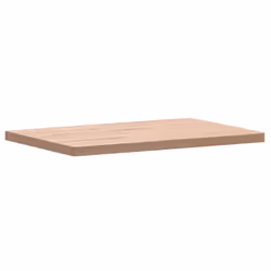vidaXL Bathroom Countertop Vanity Top Wash Basin Worktop Solid Wood Beech - natural, 60 x 40 x 2.5 cm - Additional view 2
