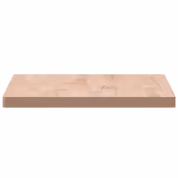vidaXL Bathroom Countertop Vanity Top Wash Basin Worktop Solid Wood Beech - natural, 60 x 40 x 2.5 cm - Additional view 4