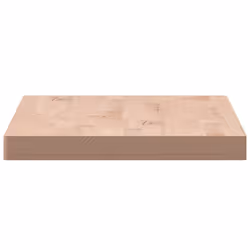 vidaXL Bathroom Countertop Vanity Top Wash Basin Worktop Solid Wood Beech - natural, 100 x 50 x 4 cm - Additional view 4