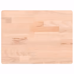vidaXL Chopping Board Kitchen Cutting Board Cheese Board Solid Wood Beech - 40 x 30 x 4 cm