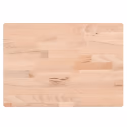 vidaXL Chopping Board Kitchen Cutting Board Cheese Board Solid Wood Beech - 50 x 35 x 4 cm