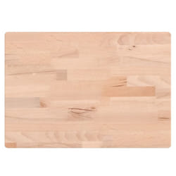 vidaXL Chopping Board Kitchen Cutting Board Cheese Board Solid Wood Beech - 50 x 35 x 4 cm