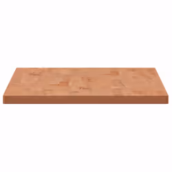 vidaXL Bathroom Countertop Vanity Top Wash Basin Worktop Solid Wood Beech - brown, 100 x 50 x 2.5 cm - Additional view 4