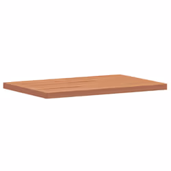 vidaXL Bathroom Countertop Vanity Top Wash Basin Worktop Solid Wood Beech - brown, 60 x 40 x 2.5 cm - Additional view 2