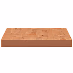vidaXL Bathroom Countertop Vanity Top Wash Basin Worktop Solid Wood Beech - brown, 100 x 50 x 4 cm - Additional view 4