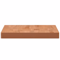 vidaXL Bathroom Countertop Vanity Top Wash Basin Worktop Solid Wood Beech - brown, 60 x 40 x 4 cm - Additional view 4