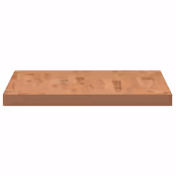 vidaXL Bathroom Countertop Vanity Top Wash Basin Worktop Solid Wood Beech - brown, 100 x 60 x 4 cm - Additional view 4