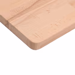 vidaXL Wall Shelf Floating Shelf Wall Mounted Shelf Rack Solid Wood Beech - natural, 100 x 20 x 4 cm - Additional view 5