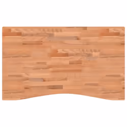 x 2.5 cm) vidaXL Desk Top Floating Shelf Wall Shelf Dining Table Top Solid Wood Beech - brown, 100 x (55-60