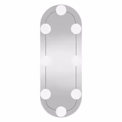 vidaXL Mirror Dressing Room Make up Vanity Mirror Bedroom Wall Mirror Glass - 15 x 40 cm - Additional view 4