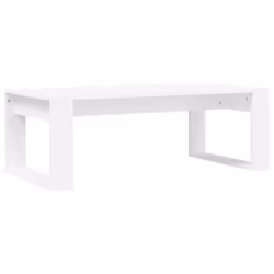 vidaXL Coffee Table Side Table End Table Sofa Table White Engineered Wood - white - Additional view 5