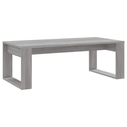 vidaXL Coffee Table Side Table End Table Sofa Table White Engineered Wood - grey sonoma
