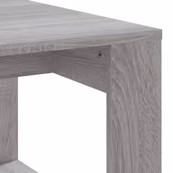 vidaXL Coffee Table Side Table End Table Sofa Table White Engineered Wood - grey sonoma - Additional view 6
