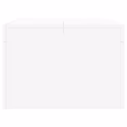 vidaXL Coffee Table Side Table End Table Sofa Table White Engineered Wood - white - Additional view 4