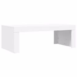 vidaXL Coffee Table Side Table End Table Sofa Table White Engineered Wood - white - Additional view 5